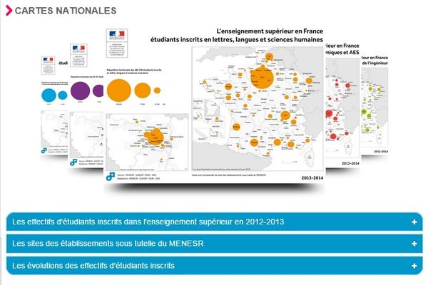 Atlas régional de l'enseignement supérieur