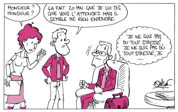 Le stress en entretien d'embauche