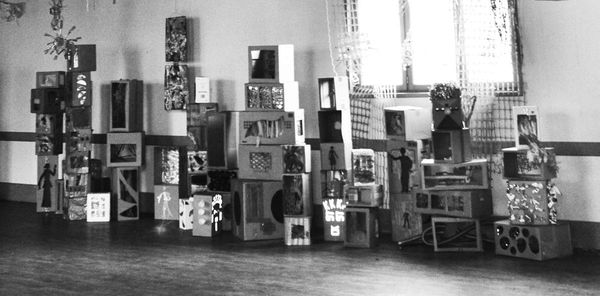 Festival Passion d'Avril "La poubelle enchantée" Les cartons
