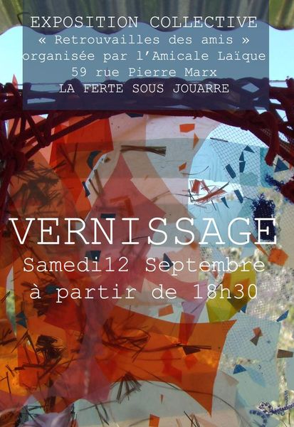 Exposition à L'Amicale Laïque