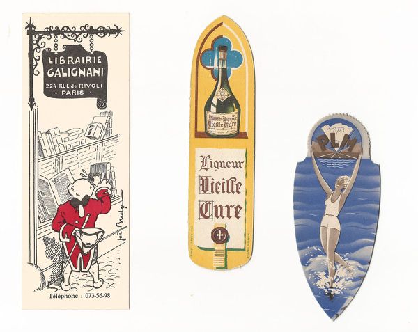 Les marque-pages ou l'envie d'une collection !