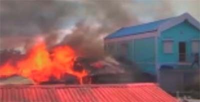 Mananjary – Les flammes dévastent le Bazar Be