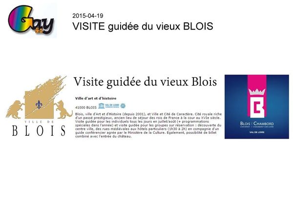 2015-04-19 VISITE guidée du vieux BLOIS
