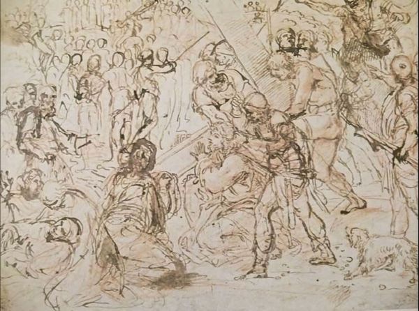 Annibale Carrache - Christ sur la croix