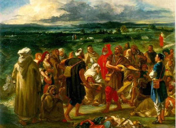 Comédiens ou bouffons arabes 1848