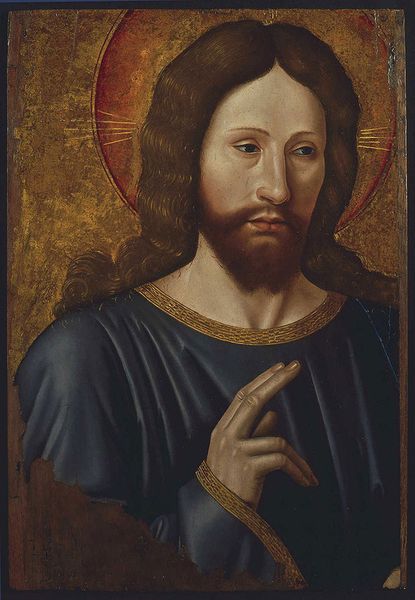 Le Christ bénissant vers 1480 - Musée des Beaux Arts de Tours