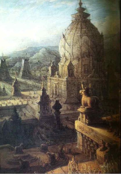 Les quatre parties du monde -Asie 1838
