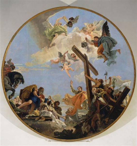Giambattista Tiepolo - Mengozzi dit Colonna - Saverio Gandini et Pietro Scalvini