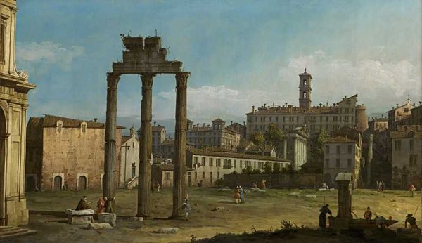 Ruines du forum - Bernardo Bellotto