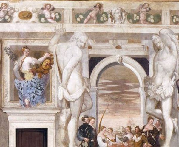 Giovanni Antonio Fasolo (1530 - 1572) Décoration de la villa palladienne Caldogno