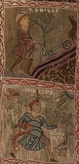 La genèse brodée - tapisserie de Gérone