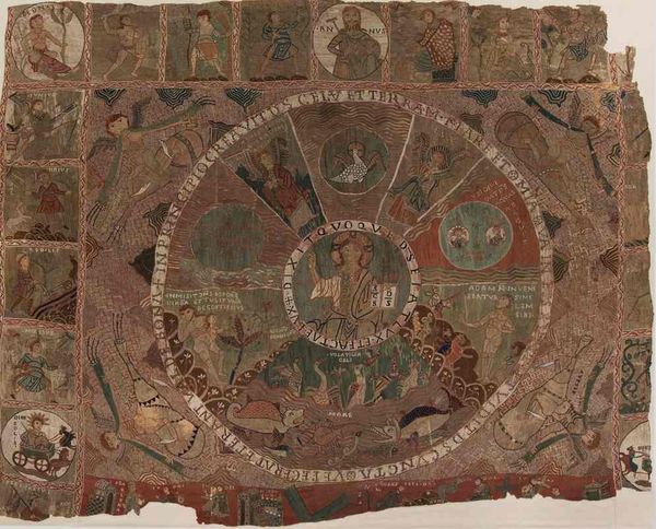La genèse brodée - tapisserie de Gérone