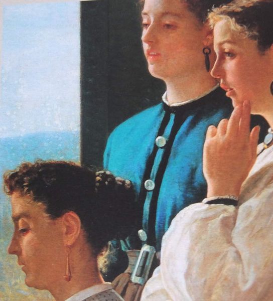 Le chant de l’étourneau - Silvestro Lega - 1867