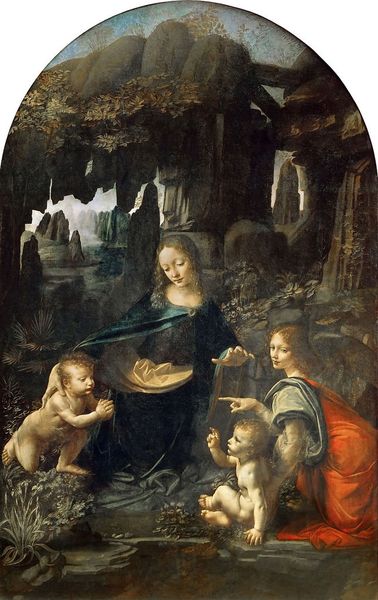 Léonard de Vinci (1452-1519) - La vierge au rochers