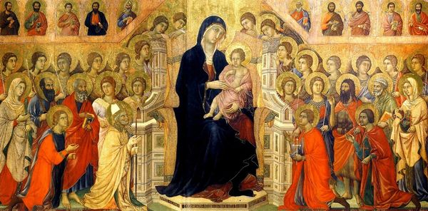 La Maestà de la cathédrale de Sienne - Duccio di Buoninsegna