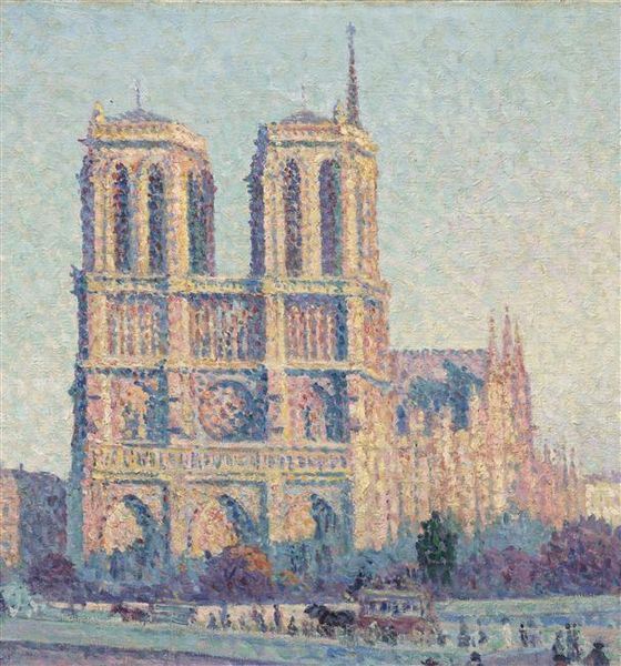 André Suarès - Notre Dame de Paris (en peinture et en écriture)