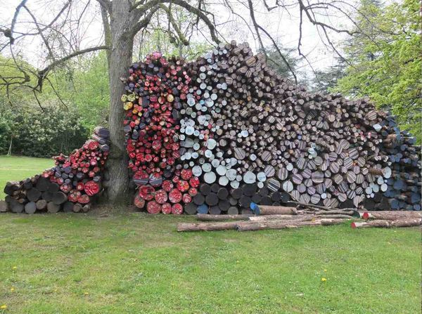 Chaumont sur Loire - Art contemporain - El Anatsui et autres artistes