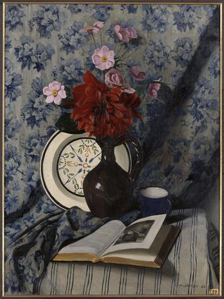Dahlias rouge - Félix Vallotton