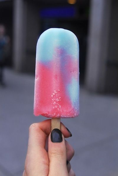 Glace à l'eau maison