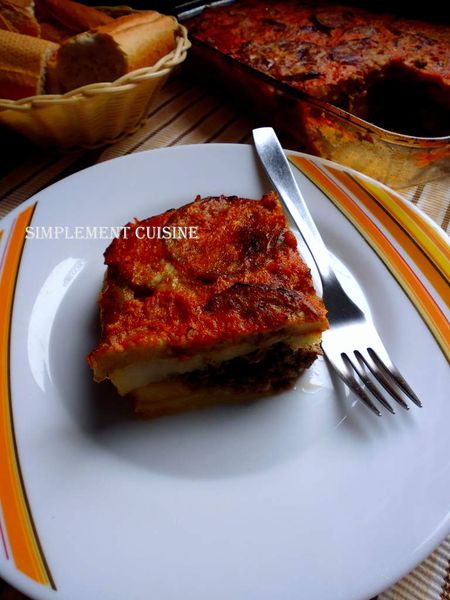 Gratin d'aubergines