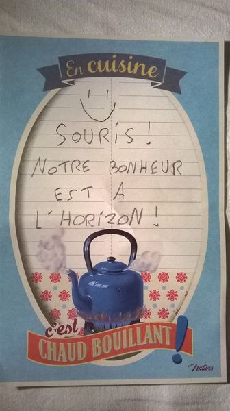 petit message d'encouragement de Mister B