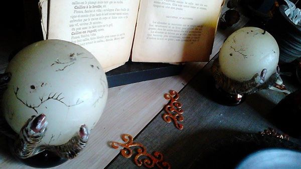 Ne vous étonnez pas d'y lire autrechose...la magie protège le grimoire