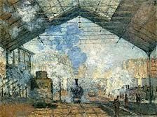 La gare Saint Lazare