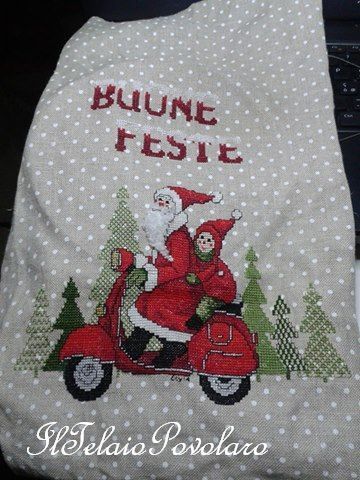 Un babbo natale, grande o piccolo che sia, mette sempre allegria