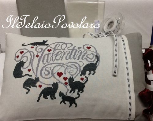 Tanti gattini, piccoli cuoricini.. per un grande cuore dedicato a San Valentino