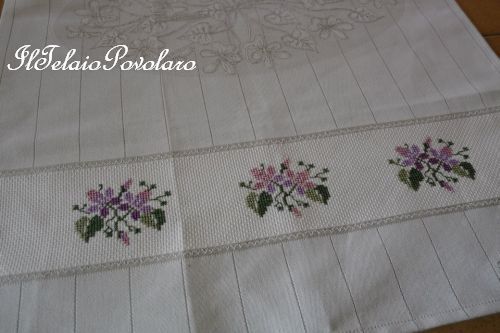 fiori, fiori ed ancora fiori anche sull'asciugapiatti