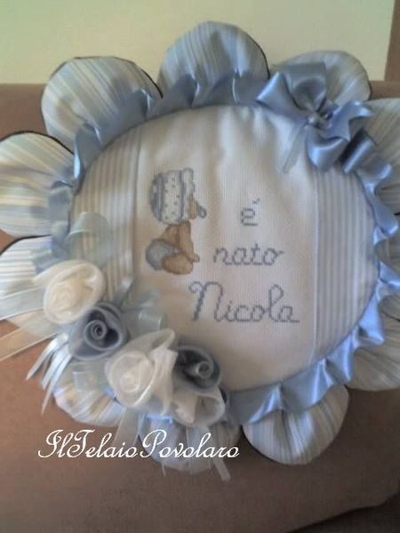 .. Per Nicola è un fiore ad annunciarne la nascita