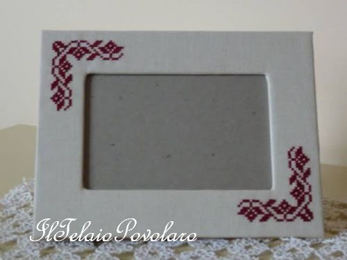 Sabato la scatola e lunedi' pomeriggio la cornice
