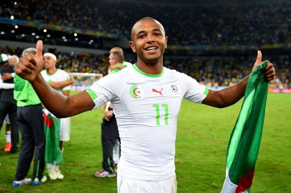 YACINE BRAHIMI SACRE MEILLEUR JOUEUR AFRICAIN
