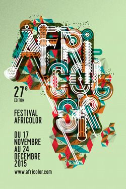 Affiche Festival Africolor 2015