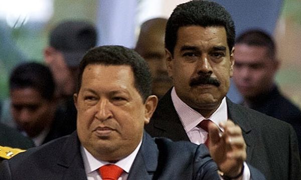 Hugo Chavez ,président du Vénézuela du 2 février 1999 jusqu'a son décé le 5 mars 2013 et Nicolas Maduro, président du Vénézuela depuis le 8 mars 2013