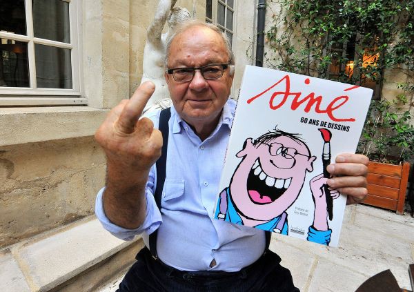 Le caricaturiste- Siné