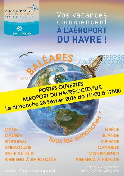 Opération portes ouvertes à l'aéroport d'Octeville