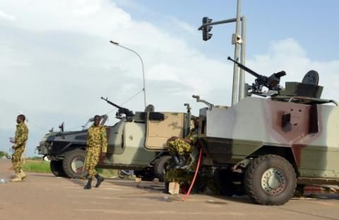 Les militaires constituant le Régiment de sécurité présidentielle (RSP)