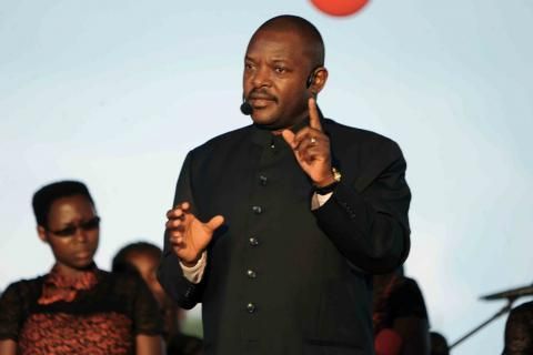 Pierre Nkurunziza.