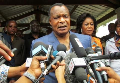 Le président Denis Sassou Nguesso