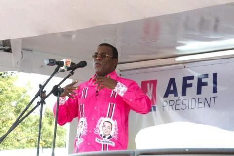 Pascal Affi N'Guessan, le président du FPI