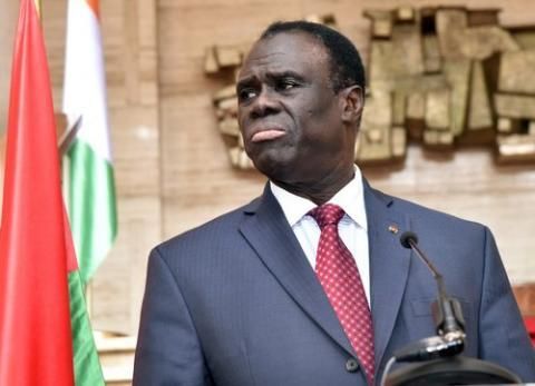Le président de la transition, Michel Kafando