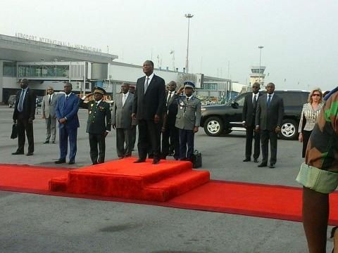 Le Chef de l'Etat ivoirien Alassane Ouattara