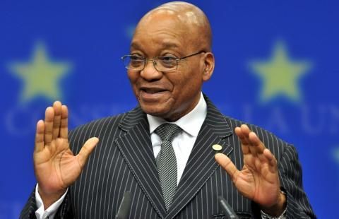 Le Président Jacob Zuma.