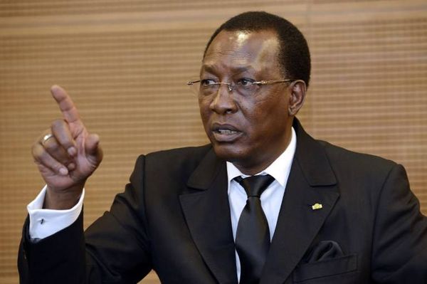 Le président tchadien Idriss Deby Itno