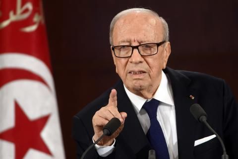 Le président tunisien Béji Caïd Essebsi
