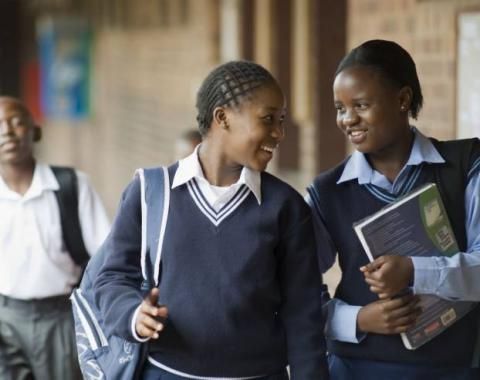Des étudiantes en Afrique du Sud
