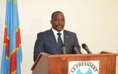 Le Président de la République démocratique du Congo (RDC) Joseph Kabila