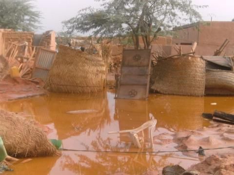 Inondations à Agadez