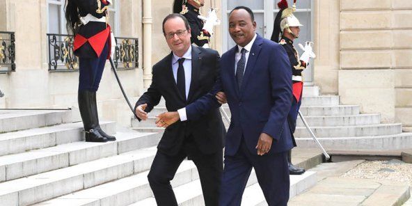 François Hollande et Mahamadou Issoufou
